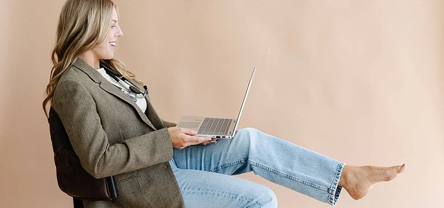 Telehealth appointment from home